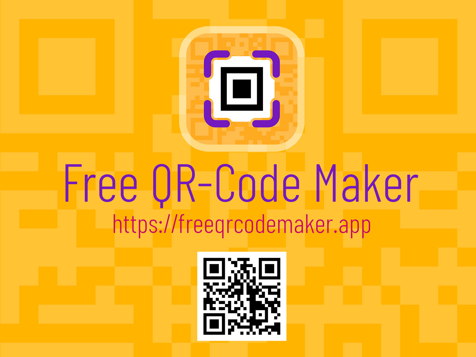 kostenlose qr-codes gibt es bei freeqrcodemaker.app